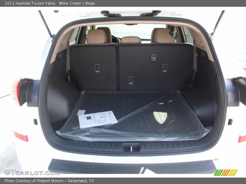 White Cream / Beige 2021 Hyundai Tucson Value