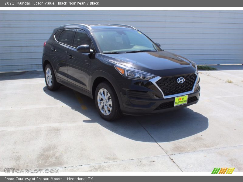 Black Noir Pearl / Black 2021 Hyundai Tucson Value