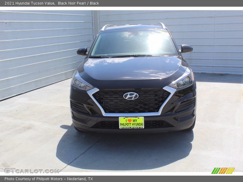 Black Noir Pearl / Black 2021 Hyundai Tucson Value