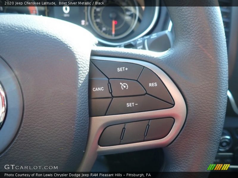 Billet Silver Metallic / Black 2020 Jeep Cherokee Latitude