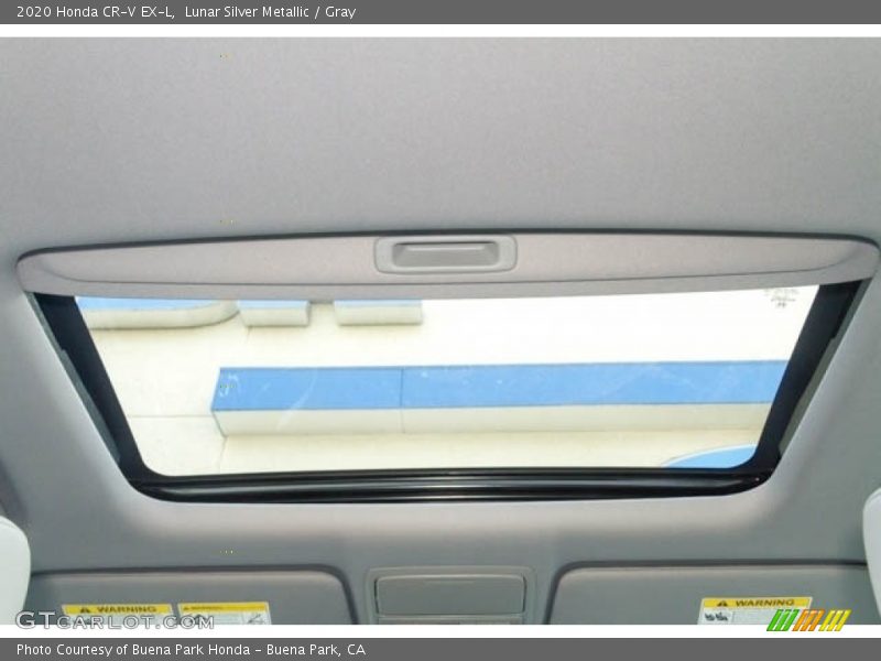 Lunar Silver Metallic / Gray 2020 Honda CR-V EX-L