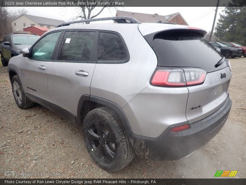 Billet Silver Metallic / Black 2020 Jeep Cherokee Latitude Plus 4x4