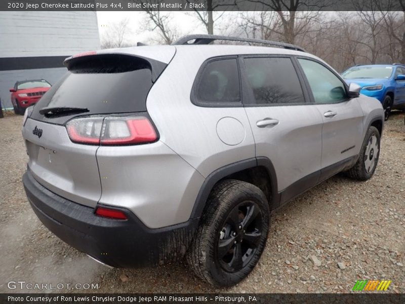 Billet Silver Metallic / Black 2020 Jeep Cherokee Latitude Plus 4x4