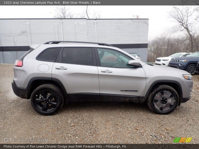 Billet Silver Metallic / Black 2020 Jeep Cherokee Latitude Plus 4x4