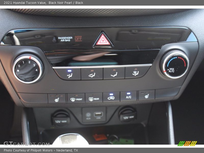 Black Noir Pearl / Black 2021 Hyundai Tucson Value