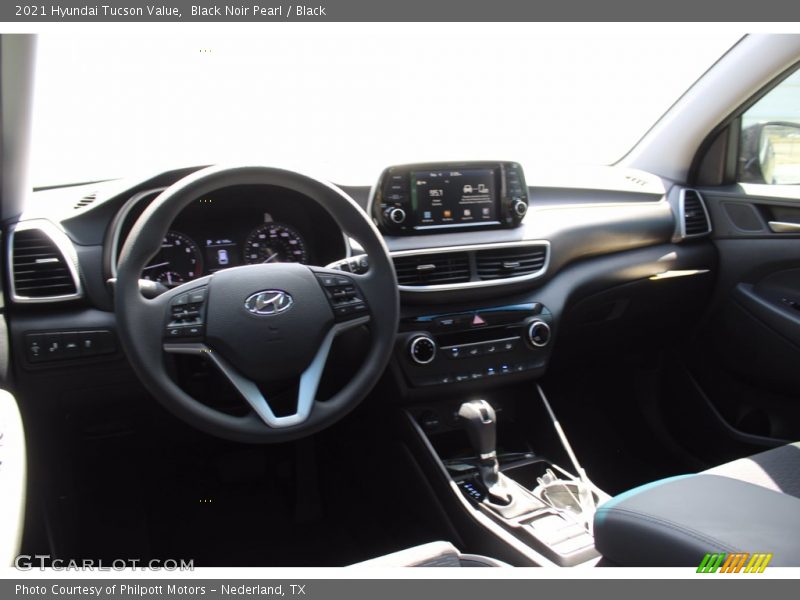 Black Noir Pearl / Black 2021 Hyundai Tucson Value