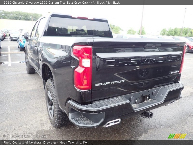 Black / Jet Black 2020 Chevrolet Silverado 1500 Custom Trail Boss Crew Cab 4x4