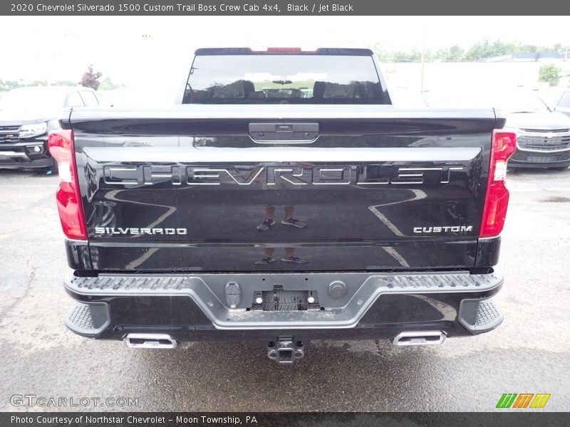Black / Jet Black 2020 Chevrolet Silverado 1500 Custom Trail Boss Crew Cab 4x4