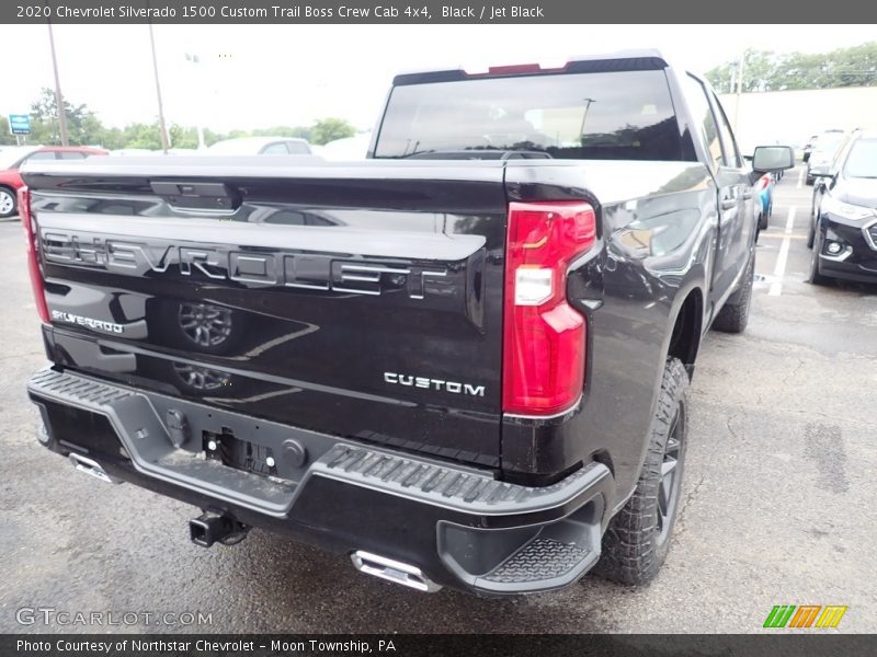 Black / Jet Black 2020 Chevrolet Silverado 1500 Custom Trail Boss Crew Cab 4x4