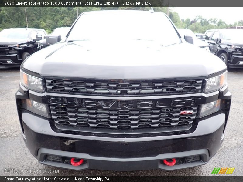 Black / Jet Black 2020 Chevrolet Silverado 1500 Custom Trail Boss Crew Cab 4x4