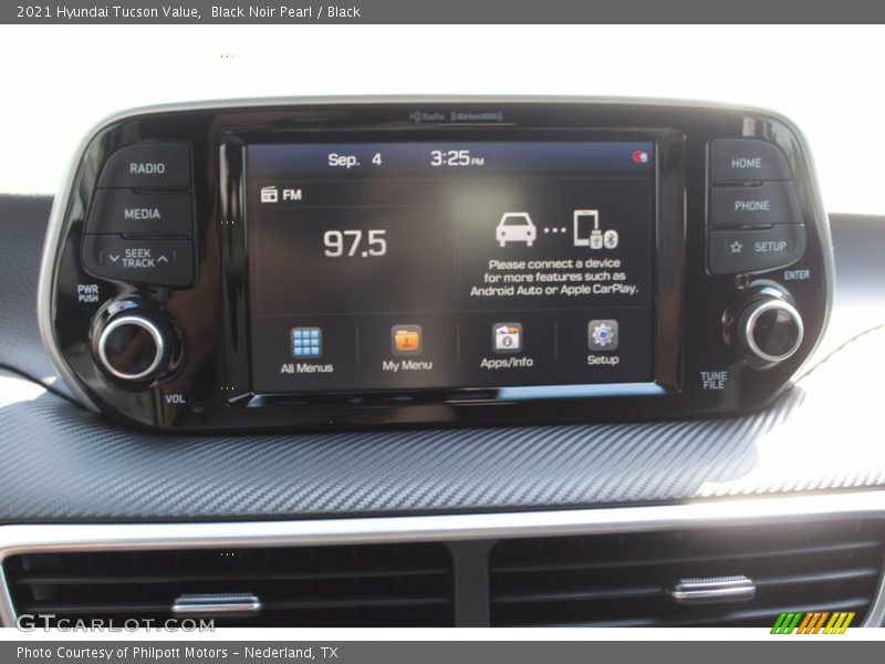 Black Noir Pearl / Black 2021 Hyundai Tucson Value
