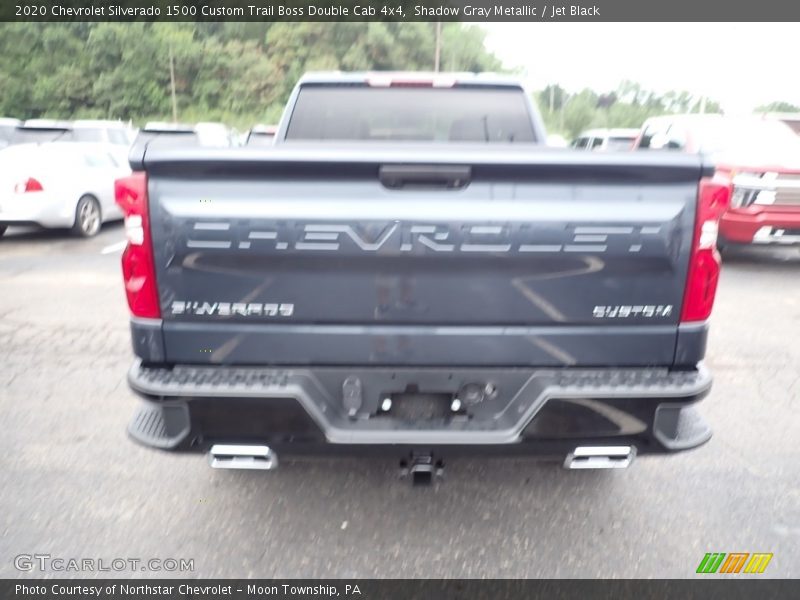 Shadow Gray Metallic / Jet Black 2020 Chevrolet Silverado 1500 Custom Trail Boss Double Cab 4x4