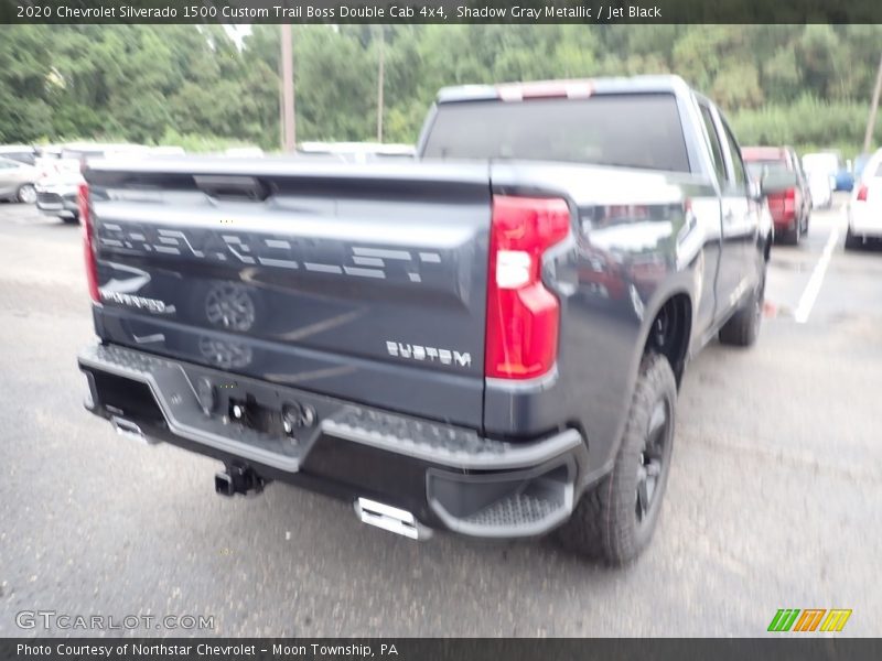 Shadow Gray Metallic / Jet Black 2020 Chevrolet Silverado 1500 Custom Trail Boss Double Cab 4x4