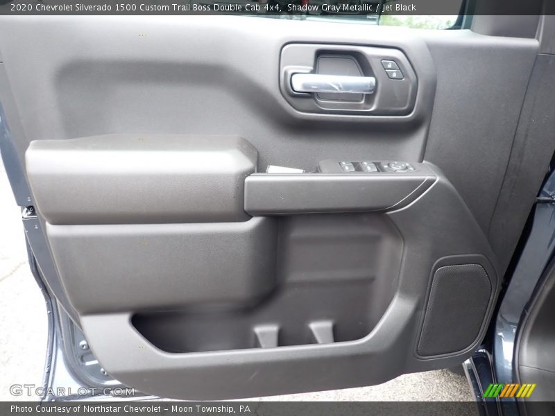 Shadow Gray Metallic / Jet Black 2020 Chevrolet Silverado 1500 Custom Trail Boss Double Cab 4x4