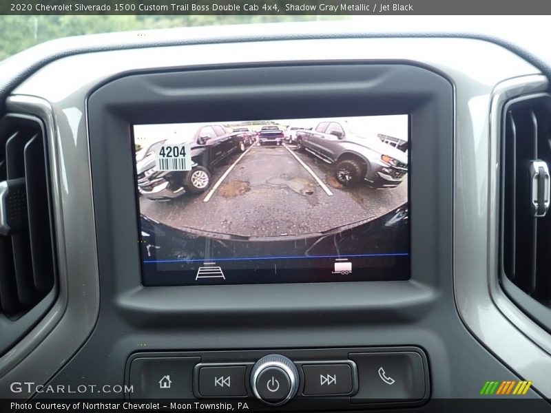 Shadow Gray Metallic / Jet Black 2020 Chevrolet Silverado 1500 Custom Trail Boss Double Cab 4x4