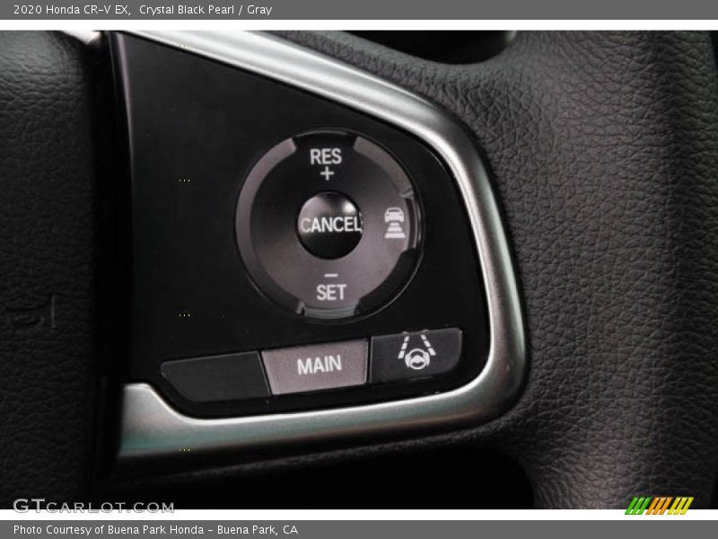 Crystal Black Pearl / Gray 2020 Honda CR-V EX