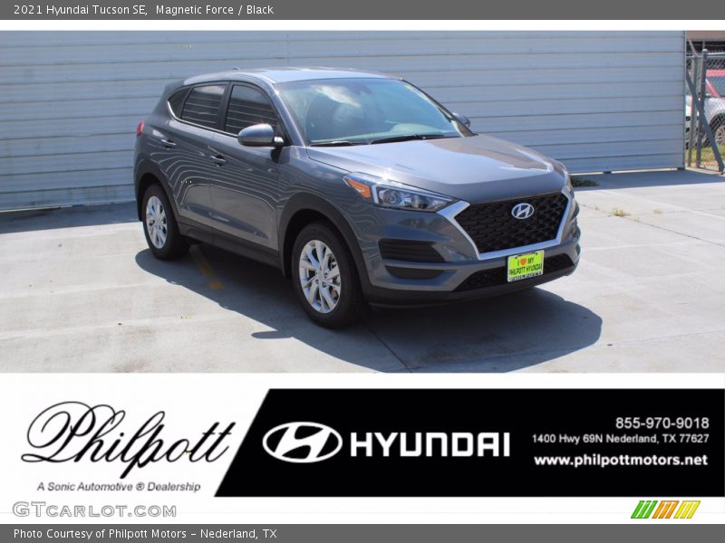 Magnetic Force / Black 2021 Hyundai Tucson SE
