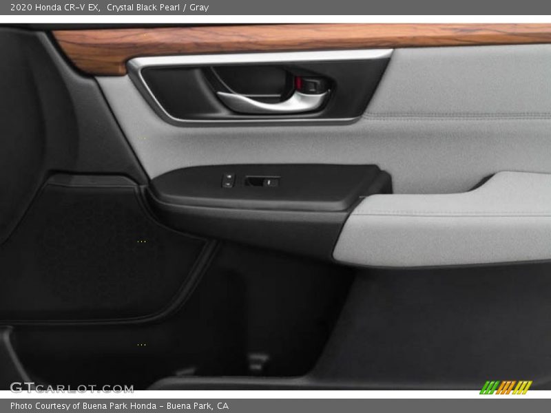 Crystal Black Pearl / Gray 2020 Honda CR-V EX