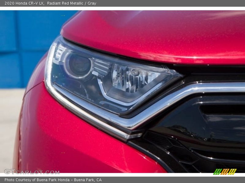 Radiant Red Metallic / Gray 2020 Honda CR-V LX