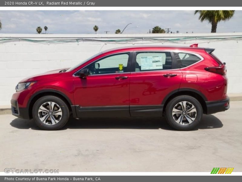 Radiant Red Metallic / Gray 2020 Honda CR-V LX