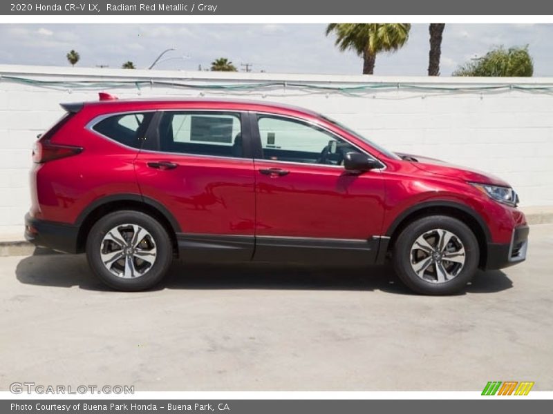 Radiant Red Metallic / Gray 2020 Honda CR-V LX