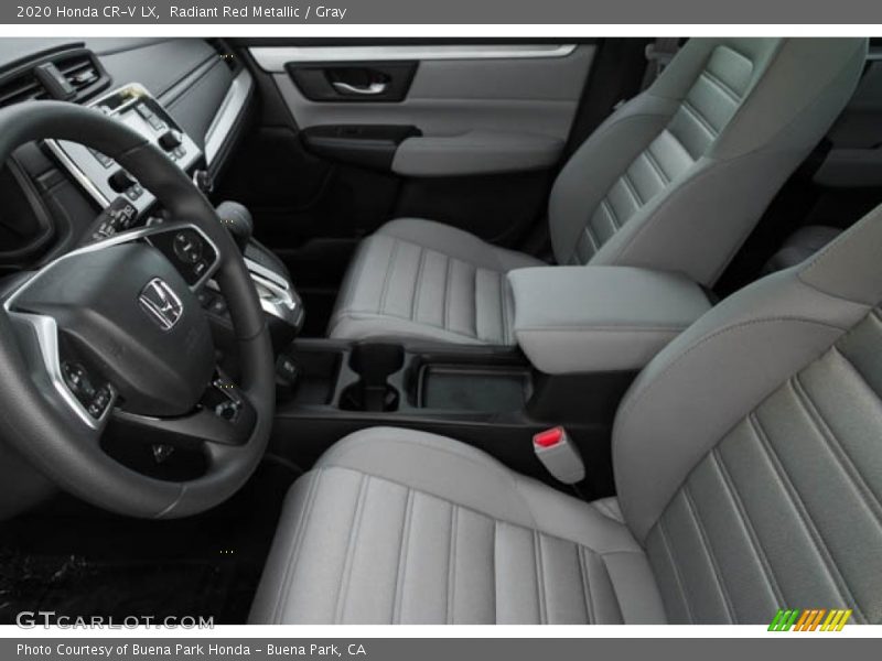 Radiant Red Metallic / Gray 2020 Honda CR-V LX