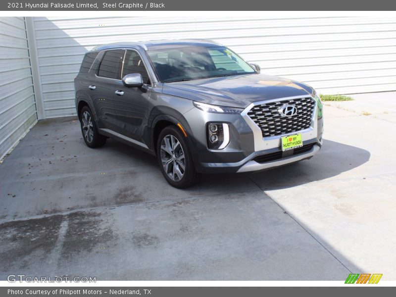 Steel Graphite / Black 2021 Hyundai Palisade Limited