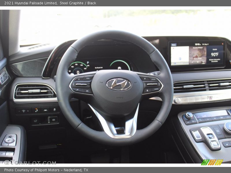 Steel Graphite / Black 2021 Hyundai Palisade Limited