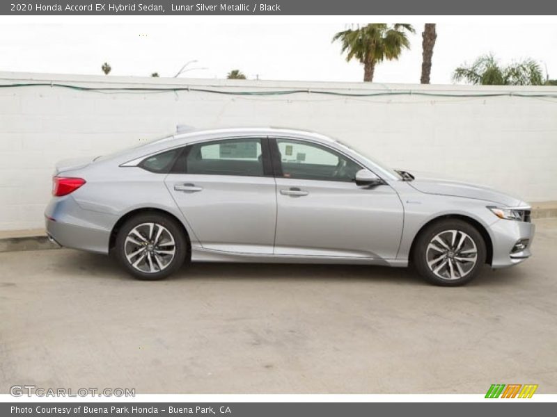 Lunar Silver Metallic / Black 2020 Honda Accord EX Hybrid Sedan