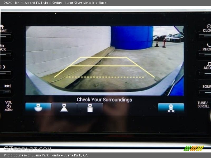 Lunar Silver Metallic / Black 2020 Honda Accord EX Hybrid Sedan