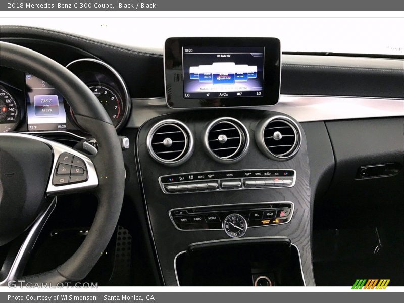 Black / Black 2018 Mercedes-Benz C 300 Coupe