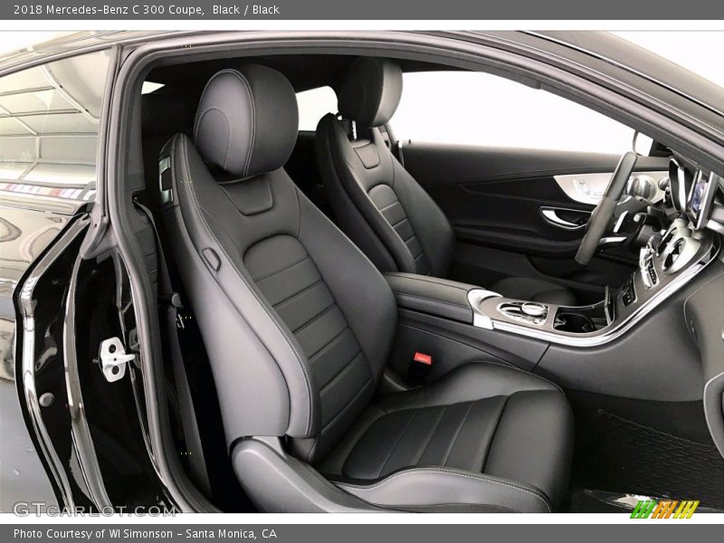 Black / Black 2018 Mercedes-Benz C 300 Coupe