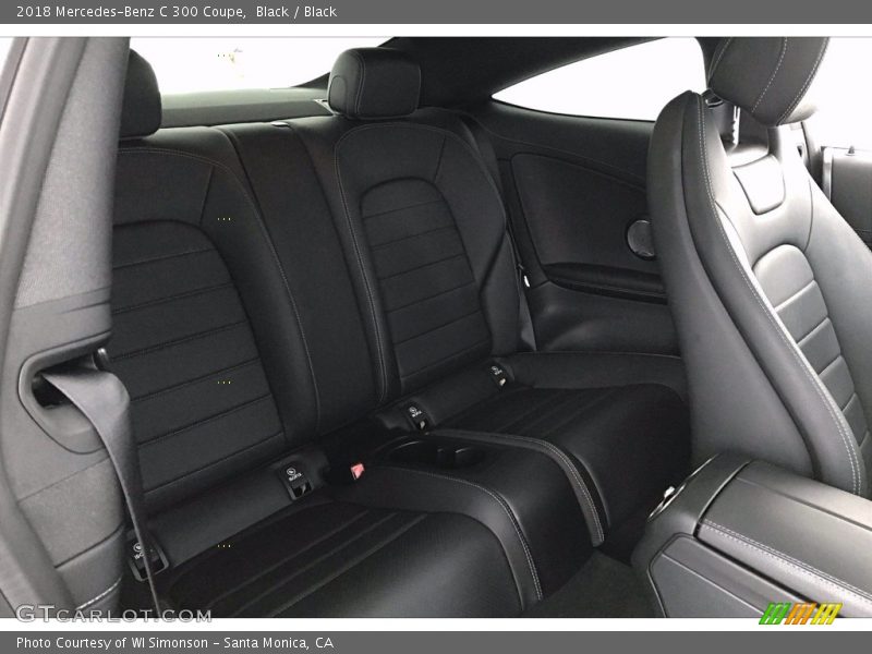 Black / Black 2018 Mercedes-Benz C 300 Coupe