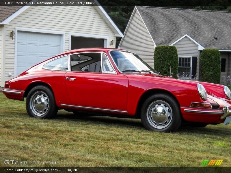  1966 912 Karmann Coupe Polo Red