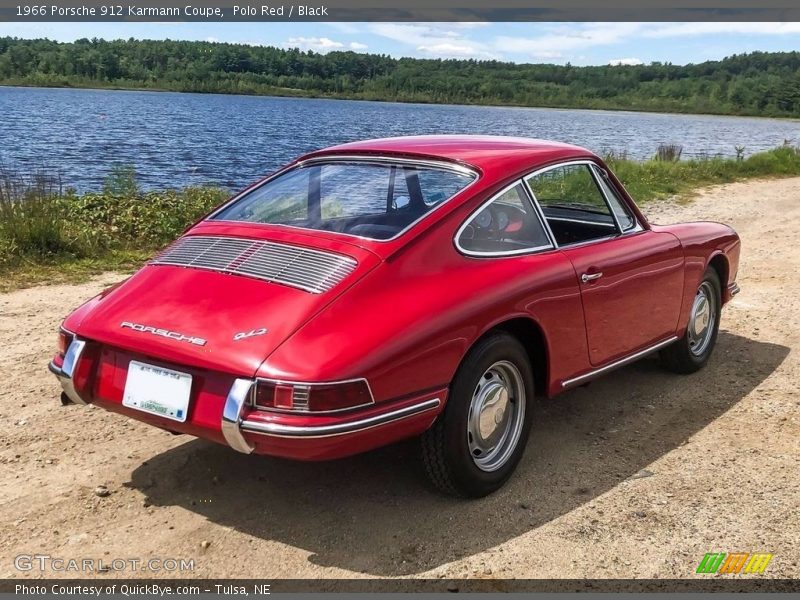  1966 912 Karmann Coupe Polo Red