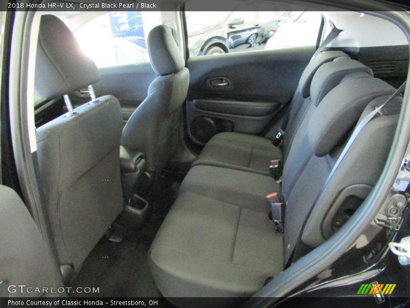 Rear Seat of 2018 HR-V LX