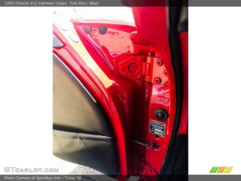 Polo Red / Black 1966 Porsche 912 Karmann Coupe