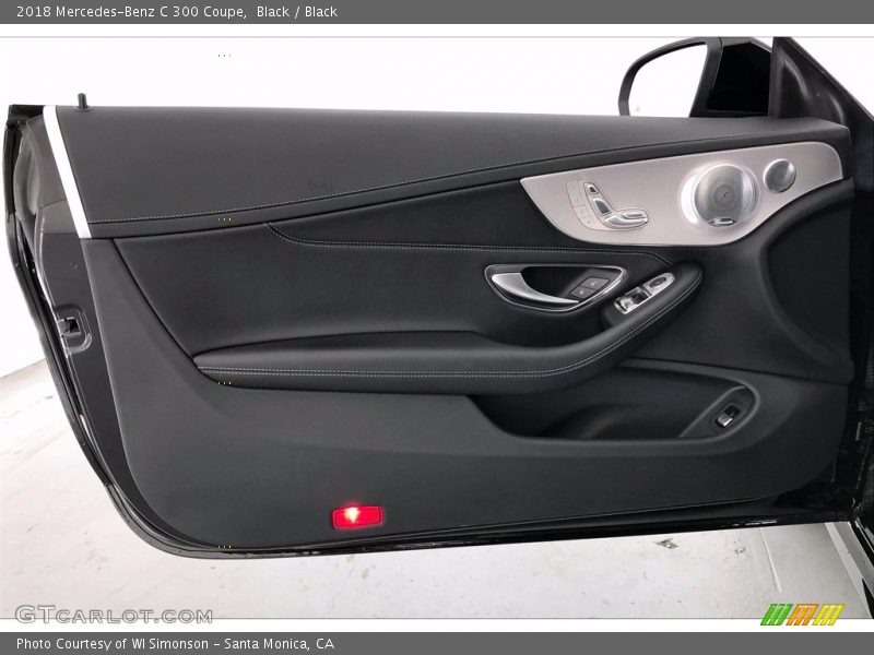 Black / Black 2018 Mercedes-Benz C 300 Coupe