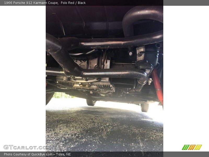 Undercarriage of 1966 912 Karmann Coupe