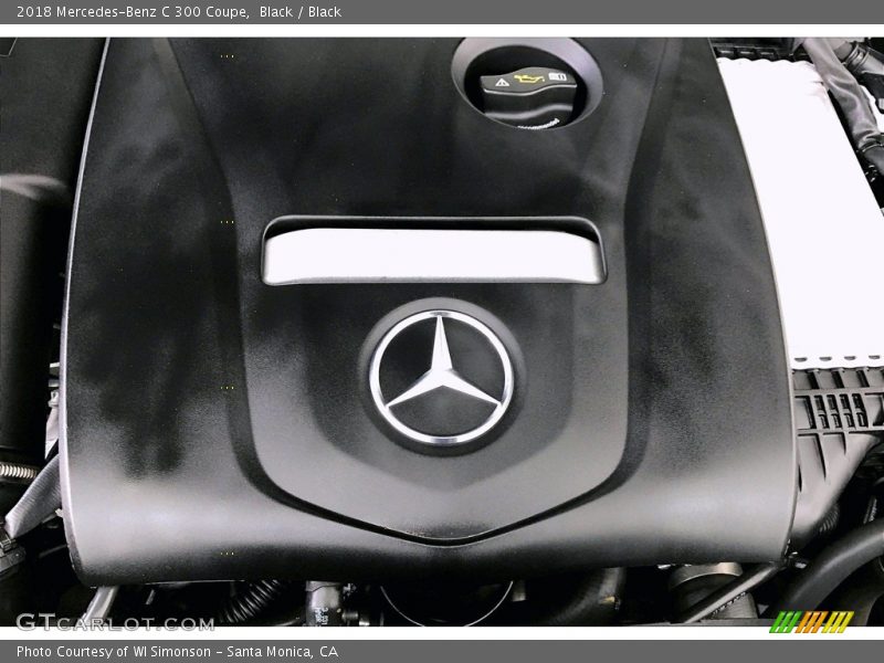 Black / Black 2018 Mercedes-Benz C 300 Coupe