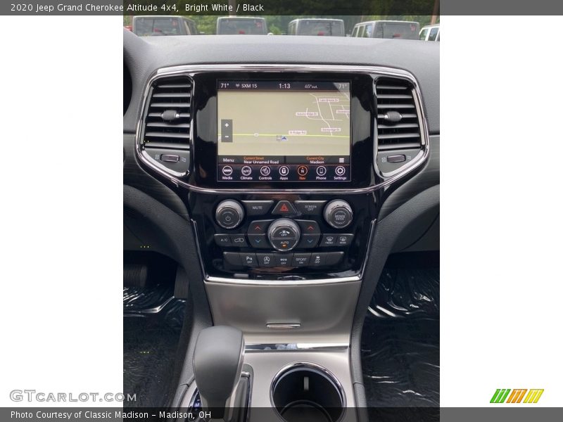 Bright White / Black 2020 Jeep Grand Cherokee Altitude 4x4