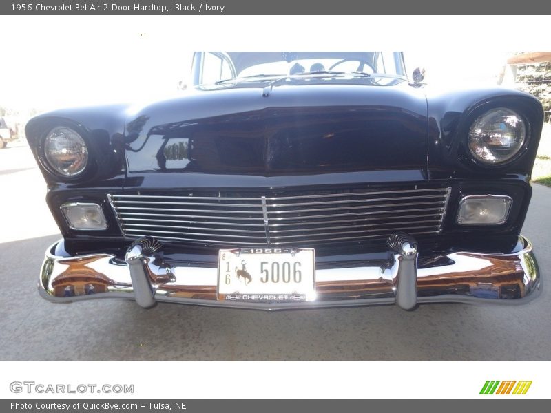Black / Ivory 1956 Chevrolet Bel Air 2 Door Hardtop