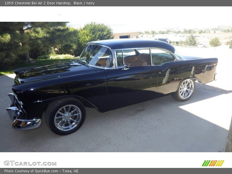 Black / Ivory 1956 Chevrolet Bel Air 2 Door Hardtop