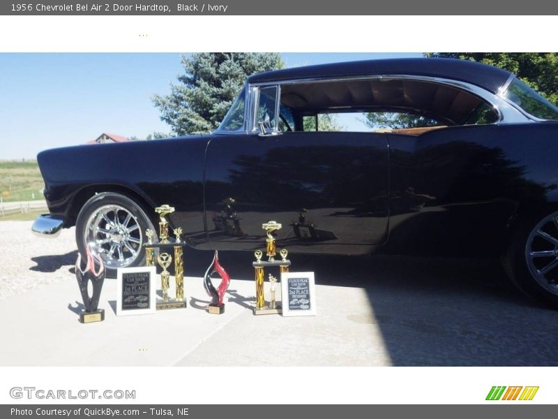 Black / Ivory 1956 Chevrolet Bel Air 2 Door Hardtop
