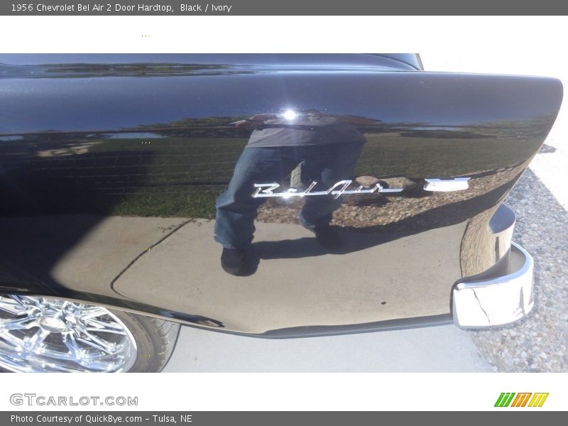 Black / Ivory 1956 Chevrolet Bel Air 2 Door Hardtop