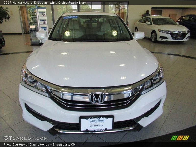 White Orchid Pearl / Ivory 2017 Honda Accord EX Sedan