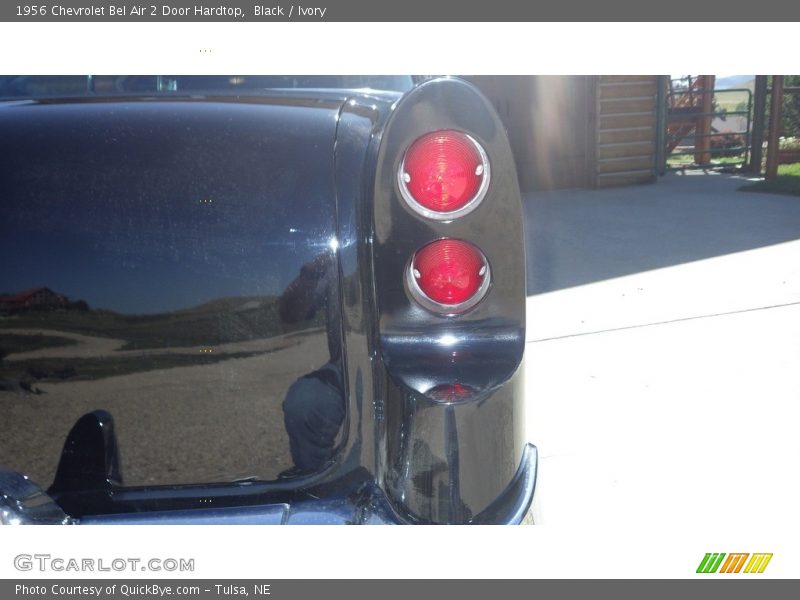 Black / Ivory 1956 Chevrolet Bel Air 2 Door Hardtop