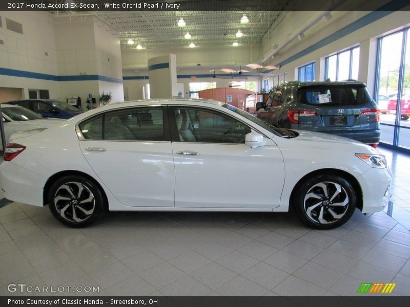 White Orchid Pearl / Ivory 2017 Honda Accord EX Sedan