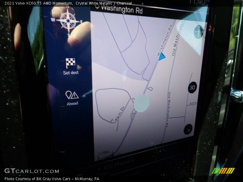 Navigation of 2021 XC60 T5 AWD Momentum