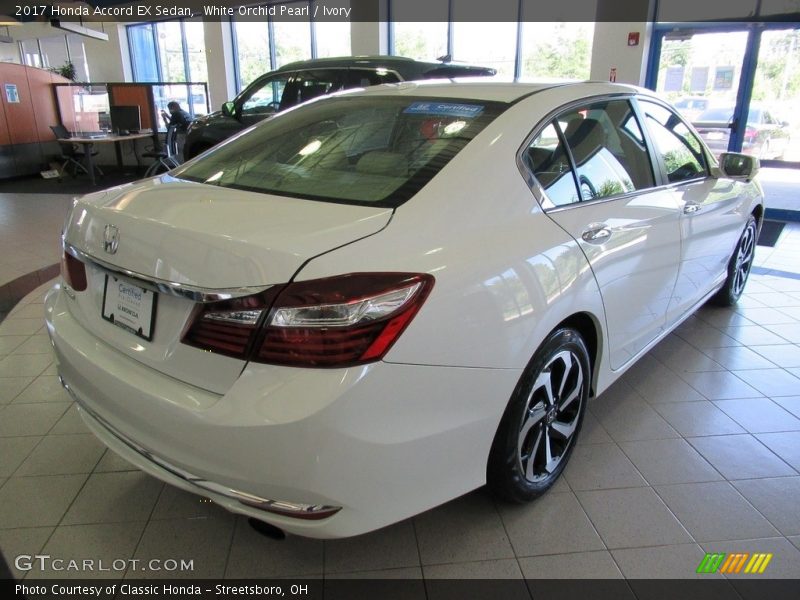 White Orchid Pearl / Ivory 2017 Honda Accord EX Sedan
